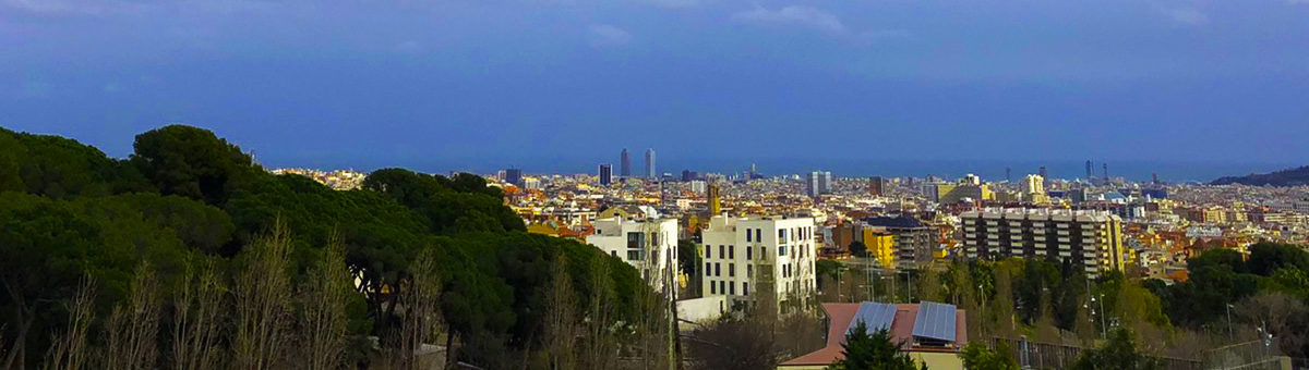 Барселона панорама картинка