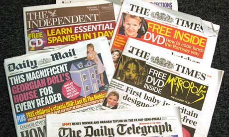 Newspapers in English photo